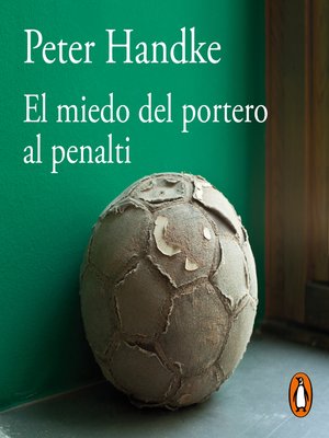 cover image of El miedo del portero al penalti
